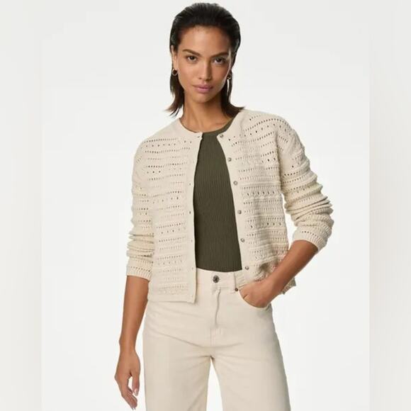 Isabel Marant Ajaline Cardigan in Ecru 38/6 - Picture 10 of 10